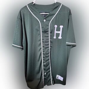 Huff Jersey Button Tshirt